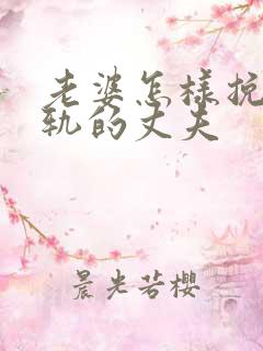 老婆怎样挽回出轨的丈夫