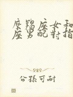 摩羯座女和金牛座男配对指数