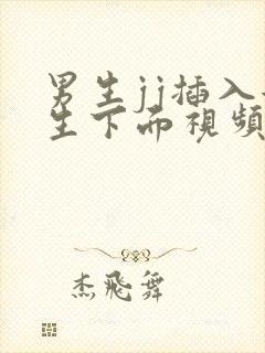 男生jj插入女生下面视频在线观看