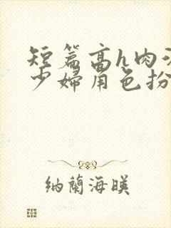 短篇高h肉汁文少妇角色扮演