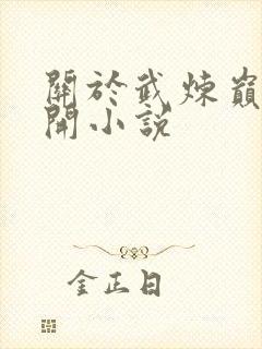 关于武炼巅峰杨开小说