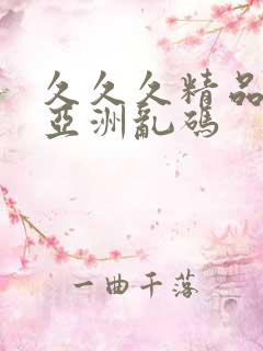 久久久精品国产亚洲乱码