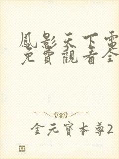 凤影天下电视剧免费观看全集高清