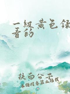 一级黄色录像好看的