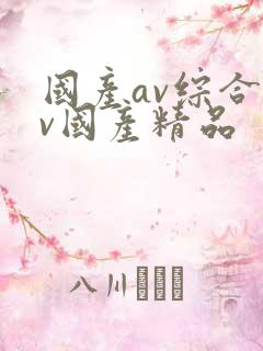 国产av综合av国产精品