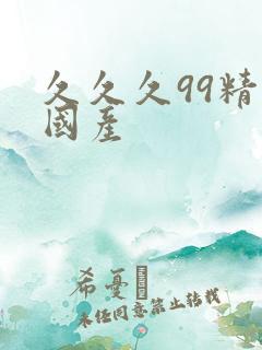 久久久99精品国产