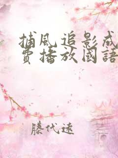 捕风追影成龙免费播放国语在线观看