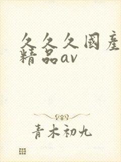 久久久国产亚洲精品av