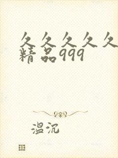 久久久久久国产精品999