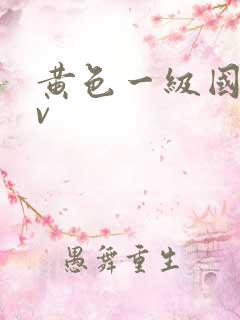 黄色一级国产av