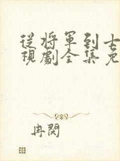 从将军到士兵电视剧全集免费