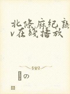 北条麻纪熟女av在线播放