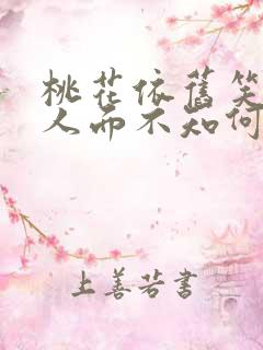 桃花依旧笑春风人面不知何处去