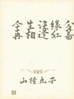 今生没缘分来世再相逢红蔷薇