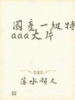 国产一级特黄aaaa大片