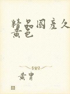 精品国产久久久黄色