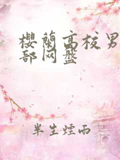 樱兰高校男公关部网盘