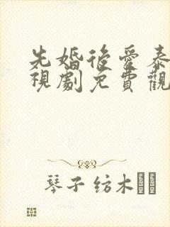 先婚后爱泰剧电视剧免费观看全集