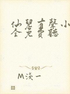 仙儿有声小说大全免费听