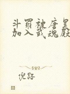 斗罗被唐昊抛弃加入武魂殿的小说