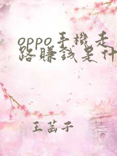 oppo手机走路赚钱是什么软件