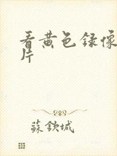 看黄色录像1级片