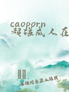 caoporn超碰成人在线