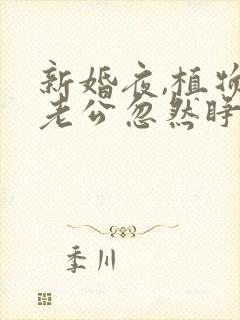 新婚夜,植物人老公忽然睁开眼听小说