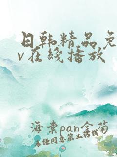 日韩精品免费av在线播放