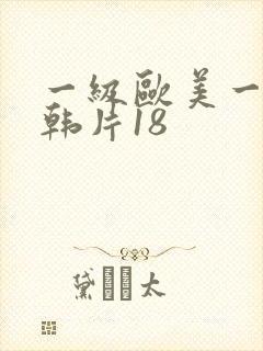 一级欧美一级日韩片18