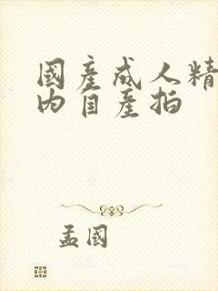 国产成人精品国内自产拍