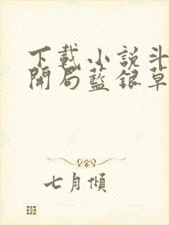 下载小说斗罗v开局蓝银草从废武魂开始无敌