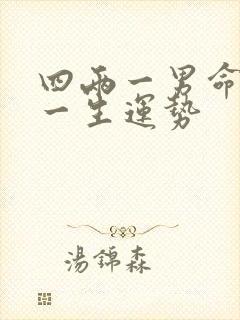 四两一男命详解一生运势