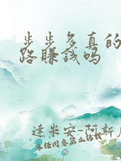 步步多真的能走路赚钱吗