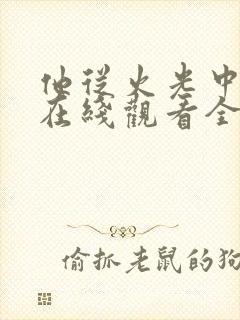 他从火光中走来在线观看全集免费