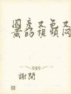 国产又色又爽又黄的视频网站