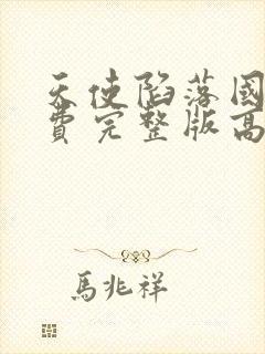 天使陷落国语免费完整版高清