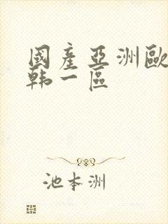 国产亚洲欧美日韩一区