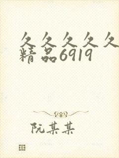 久久久久久亚洲精品6919