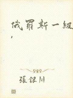 俄罗斯一级视频,