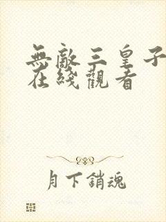 无敌三皇子短剧在线观看