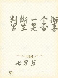 判断一个狮子座男生是否喜欢你