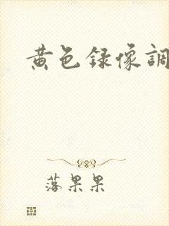 黄色录像调教片