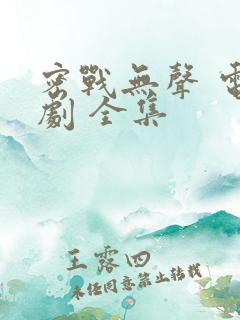 密战无声 电视剧 全集