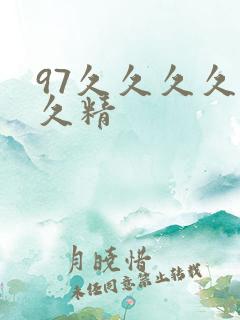 97久久久久久久精
