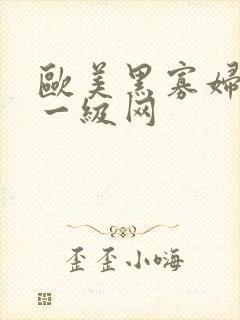 欧美黑寡妇黄色一级网