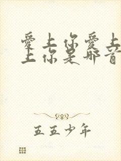 爱上你爱上你爱上你是哪首歌的歌词