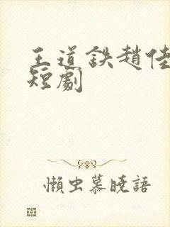 王道铁赵佳演的短剧