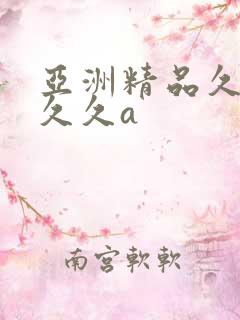 亚洲精品久久久久久a