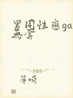 男同性恋gay无套